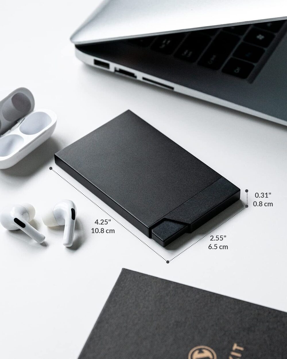 3031 Pop up Card Holder Minimalist Credit Card Holder RFID Blocking Slim - Picture 2 of 6